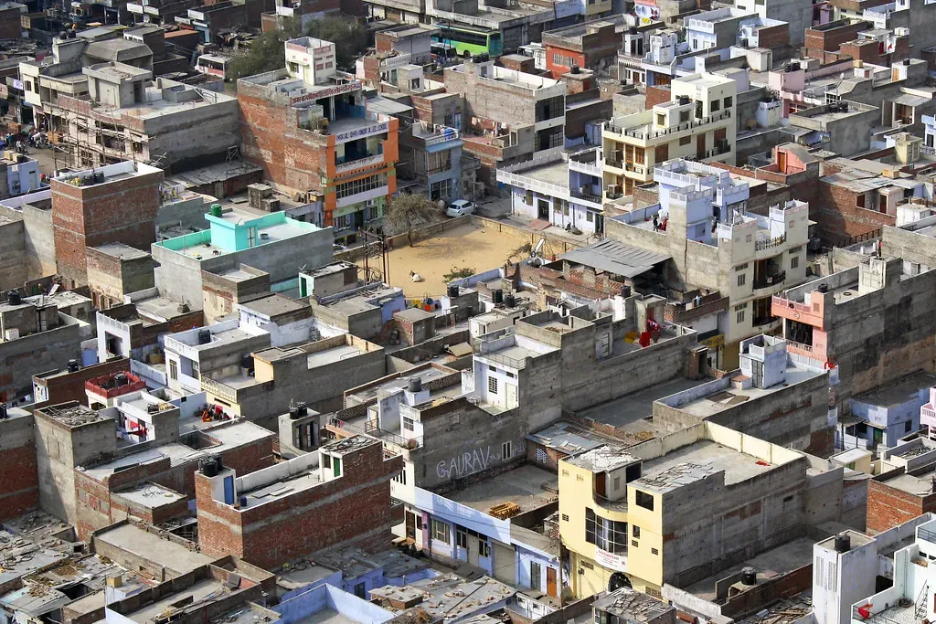 Calles de la ciudad rosa de Jaipur